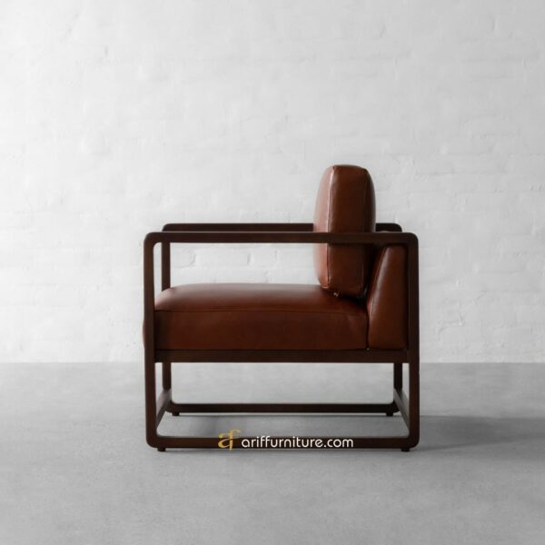 Kursi Sofa Leather Oscar Klasik Minimalis