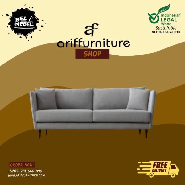 Kursi Sofa Modern Minimalis Style Terbaru Kayu Jati