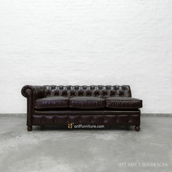 Sofa Modern Chesterfield Selectional U Shaped