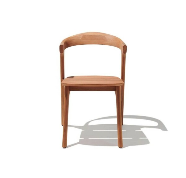 Kursi Cafe Minimalis Jati Arm Chair