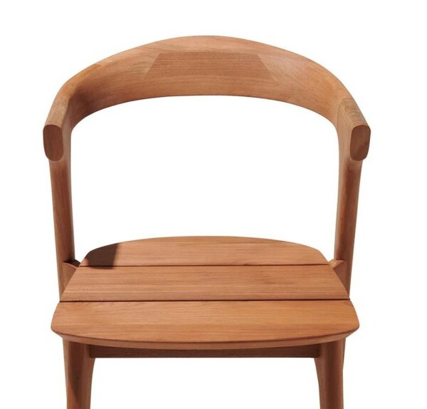 Kursi Cafe Minimalis Kayu Arm Chair